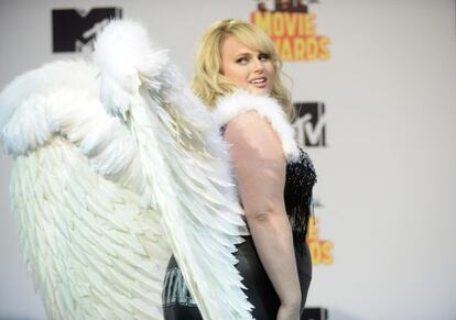 Rebel Wilson, en los pasados MTV Movie Awards.