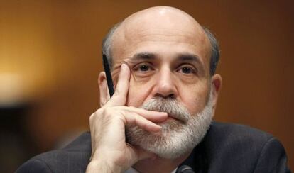 El expresidente de la Fed, Ben Bernanke, en 2009.