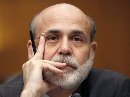 El expresidente de la Fed, Ben Bernanke, en 2009.