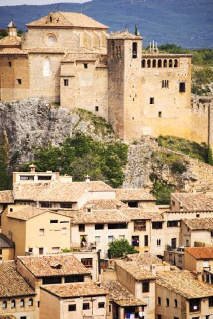 La villa de Alquézar (Huesca).