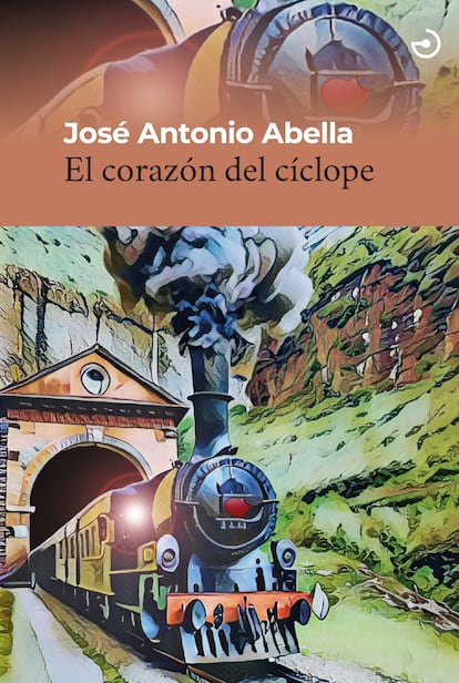 Portada de 'El corazón del cíclope', de José Antonio Abella. EDITORIAL MENOS CUARTO