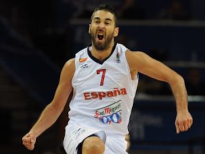 Navarro, en la semifinal del Eurobasket 2011.