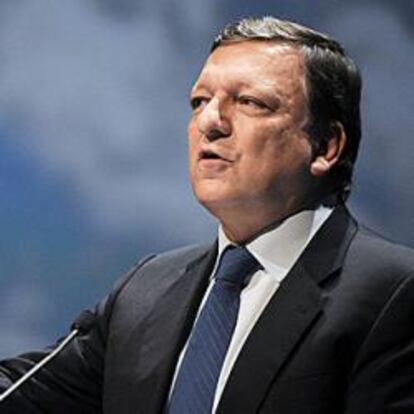 El presidente de la Comisión Europea,  Jose Manuel Durao Barroso