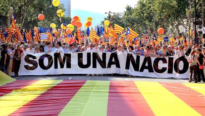 Manifestaci&oacute;n contra la sentencia del Estatut julio 2010.