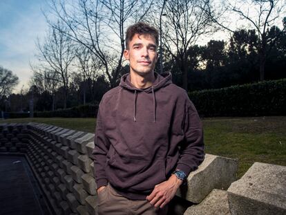 Mario García Romo, fotografiado en Madrid a mediados de febrero.