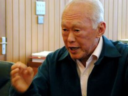 El fundador de Singapur, Lee Kuan Yew.