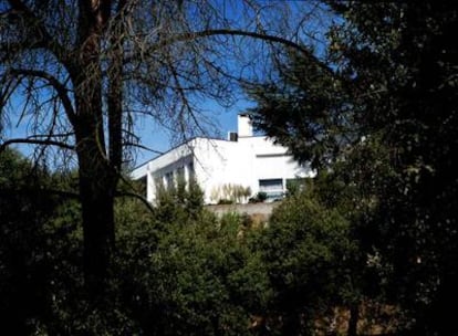 Una de las casas que tiene Fèlix Millet en L'Ametlla del Vallès.