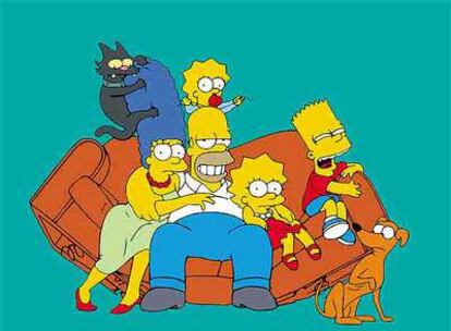 Una imagen de la serie <i>Los Simpsons.</i>
