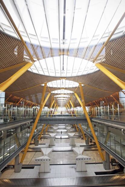 Terminal T4 del aeropuerto Adolfo Suárez Madrid Barajas.