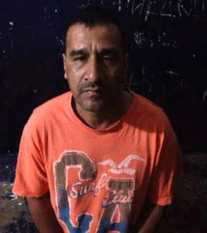 Jesús Sánchez, alias 'Chucho el descuartizador', detenido por las autoridades mexicanas.