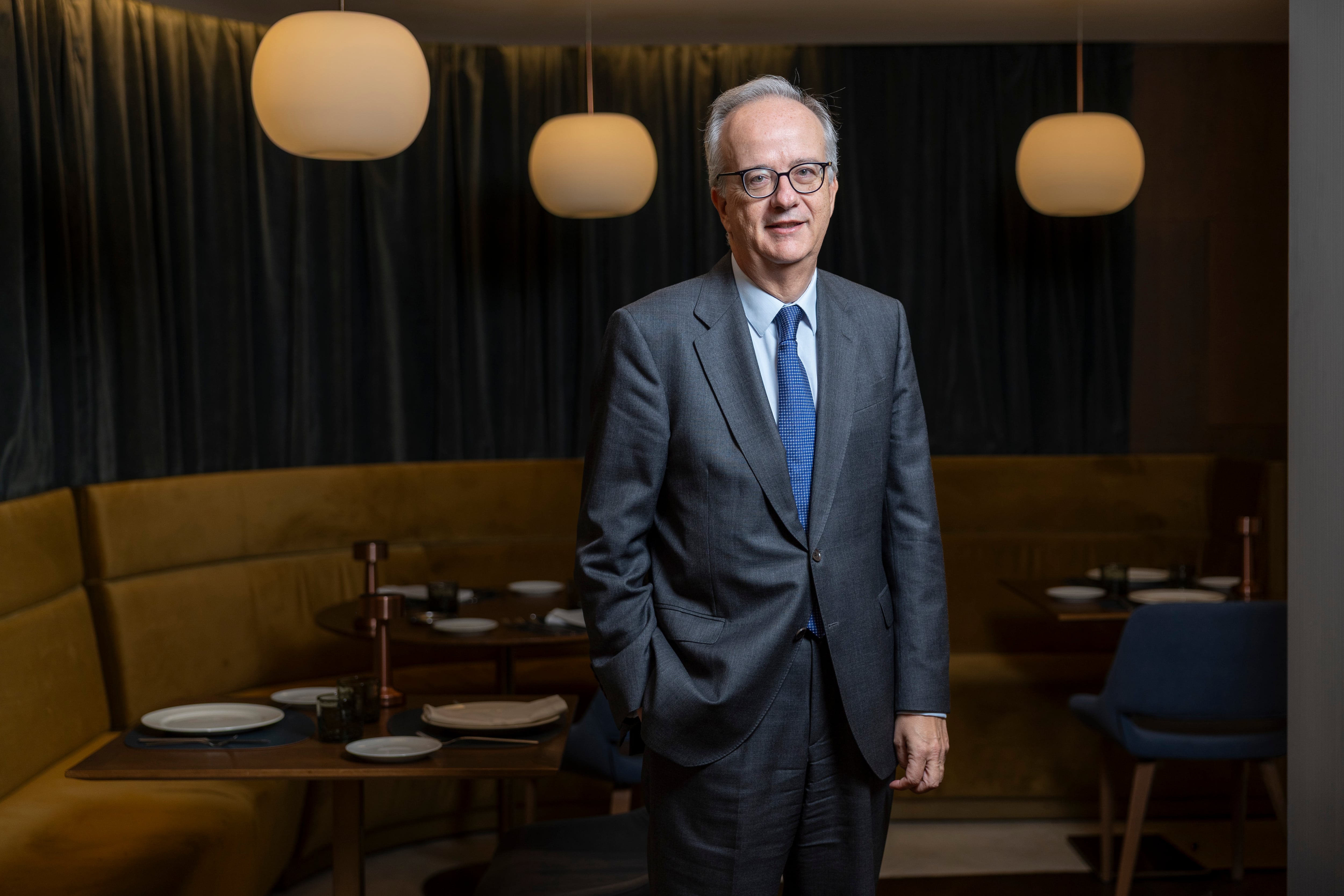 Simón Pedro Barceló, copresidente y consejero delegado del grupo Barceló en el hotel Barceló Emperatriz de Madrid.