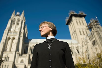 La obispo Mariann Budde en 2011.