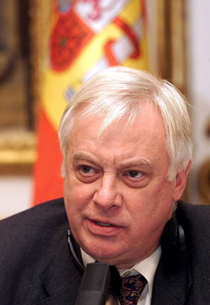 Chris Patten en una foto de archivo.