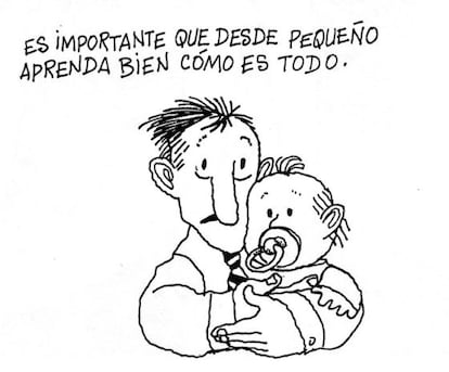 '¿Quién anda ahí?, de Quino.