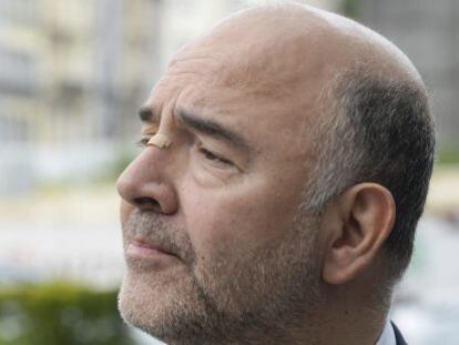 El comisario europeo de Econom&iacute;a y Asuntos Financieros, Pierre Moscovici. 