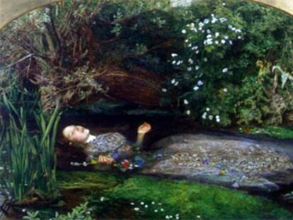 'Ofelia' (1851-1852), de John Everett Millais, de la Tate Gallery de Londres, una de las obras más célebres de los prerrafaelitas, será exhibida en la Fundación "la Caixa" de Madrid.