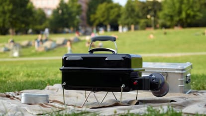 Asador portátil Weber en Amazon México