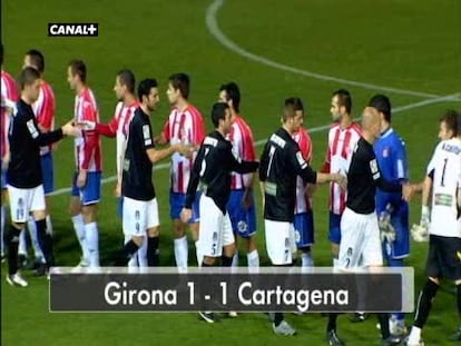 Girona 1 - Cartagena 1