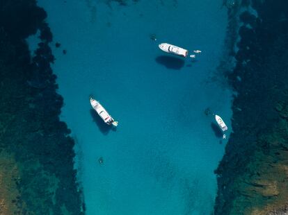 Cala del Bianco (parque nacional de Asinara).