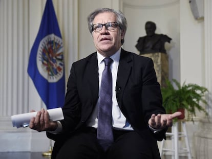 El secretario general de la OEA, Luis Almagro