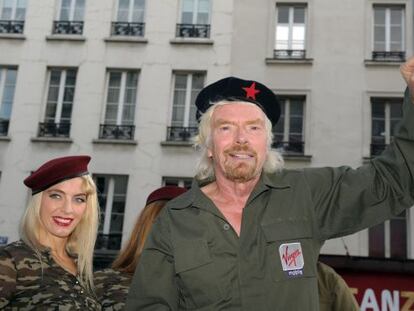 Richard Branson disfrazado de Ernesto &#039;Che&#039; Guevara.