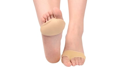 Almohadillas antideslizantes con separadores de dedos para evitar el dolor de pies con tacones