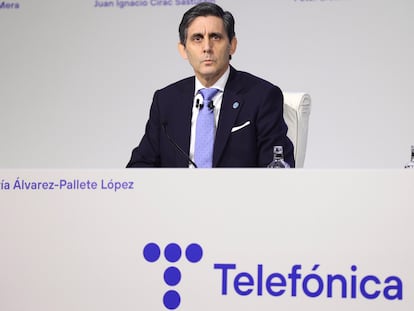 José María Álvarez-Pallete, presidente de Telefónica.