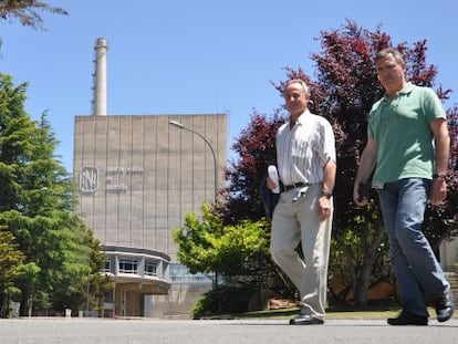 A view of the Garona nuclear plant last Friday.