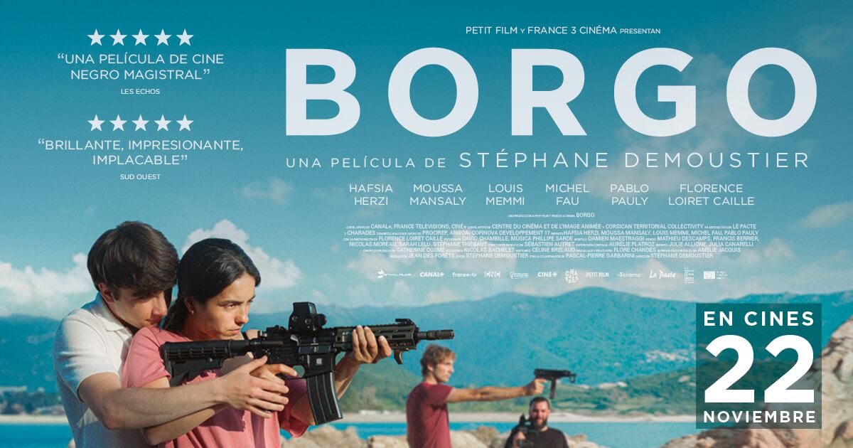 Asiste al preestreno de ‘Borgo’