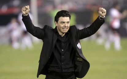 Marcelo Gallardo, entrenador de River Plate. 