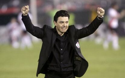 Marcelo Gallardo, entrenador de River Plate.