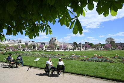 Jardín de las Tullerías en París