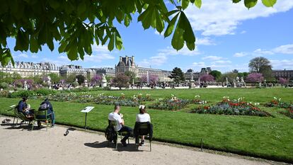 Jardín de las Tullerías en París