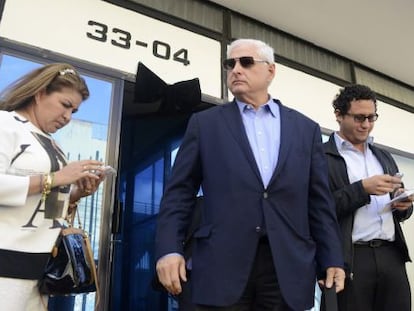 Ricardo Martinelli, en enero en Ciudad de Guatemala.