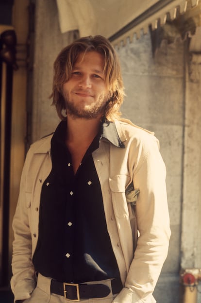 Jeff Bridges en Nueva York en 1970.