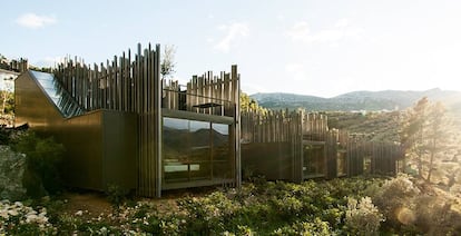 Hotel de Vivood en el Valle de Guadalest, en Alicante.