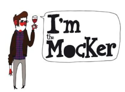 Logo del colectivo I'm The Mocker, que fomenta el maridaje de música y vino.