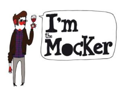 Logo del colectivo I'm The Mocker, que fomenta el maridaje de música y vino.