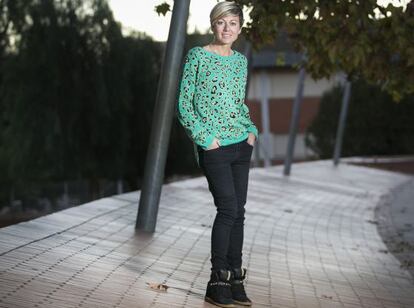 Mar&iacute;a Vasco, in Vildecans, Barcelona, last week.