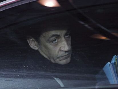 El presidente francés, Nicolas Sarkozy, en Bruselas.