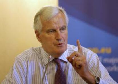 El comisario europeo de Mercado Interior, Michel Barnier. EFE/Archivo