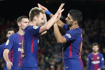 El Barça celebra el triomf.