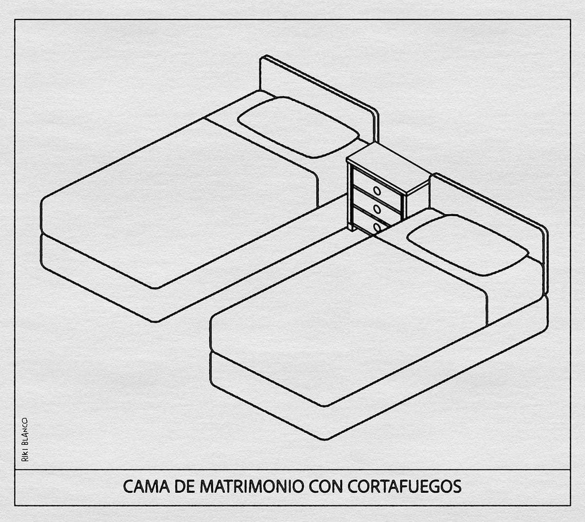 Riki Blanco: camas separadas