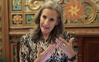 María Fernanda Garza, presidenta de la Cámara de Comercio Internacional.