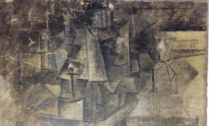 'La coiffeuse', obra de Picasso, robada en 2001 del Centro Pompidou de París y localizada ahora en Nueva York.