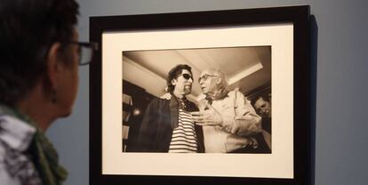 Saramago con Joaquín Sabina en una fotografía del mexicano Pedro Valtierra