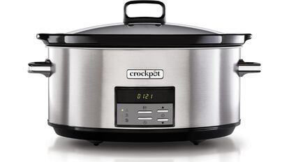 El modelo de Crockpot es el de mayor capacidad de la comparativa: 7,5 litros.
