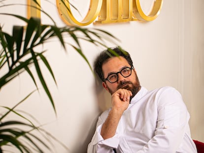 Luciano Monosilio en Follie, el nuevo restaurante del hotel Gran Meliá Villa Agrippina, en Roma.