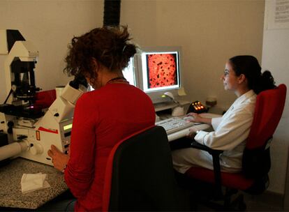 Laboratorio de microscopía confocal del CSIC.
