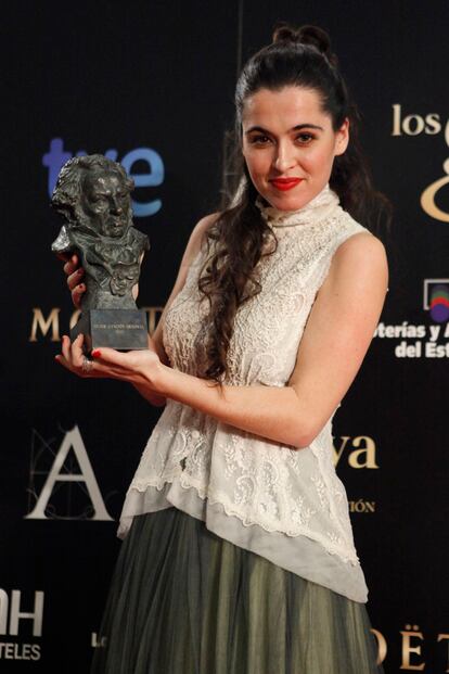 La que fuese nuestra chica de portada, Silvia Pérez Cruz, se hizo con el premio a la mejor canción original por Blancanieves. Quizá el momento más controvertido de la noche.